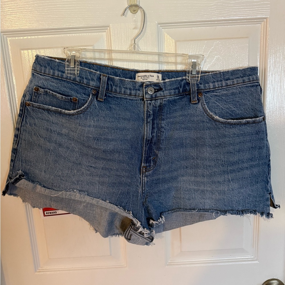 Abercrombie & Fitch Classic Blue Jean Shorts